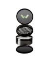 Mini Wakit Grinder with Free KeefCatcher Container