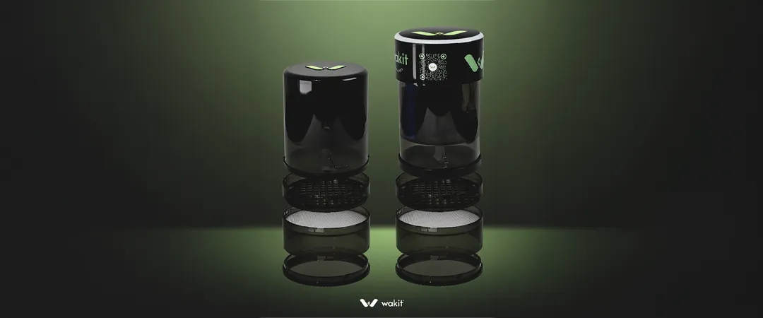 Wakit grinder and KeefCatcher