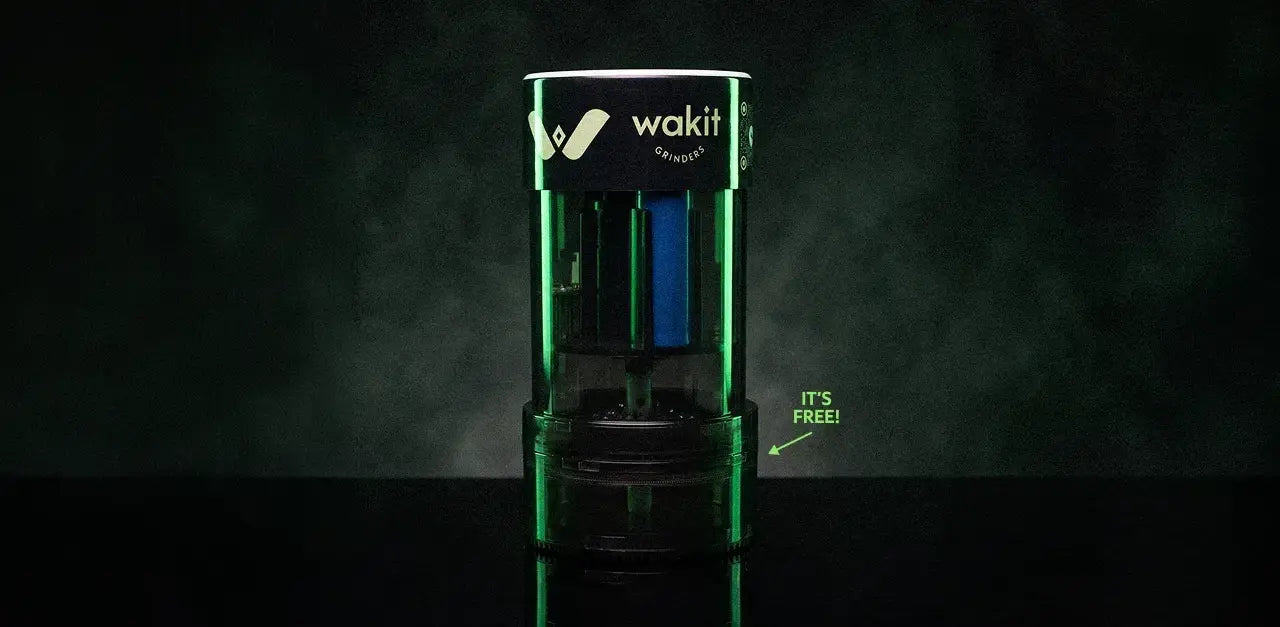 Wakit grinder and KeefCatcher